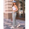 imageAUTOMET Womens Wide Leg Sweatpants Fleece Lined Baggy Straight Leg Lounge Pants Fall Outfits Athletic Joggers with PocketsGrey