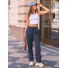 imageAUTOMET Womens Wide Leg Sweatpants Fleece Lined Baggy Straight Leg Lounge Pants Fall Outfits Athletic Joggers with PocketsNavyblue