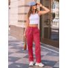 imageAUTOMET Womens Wide Leg Sweatpants Fleece Lined Baggy Straight Leg Lounge Pants Fall Outfits Athletic Joggers with PocketsWatermelonred