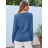 imageAUTOMET Spring Tops Womens Long Sleeve Shirts Workout Plus Size Tees Fall Outfits Clothes 202501blue