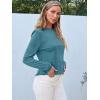 imageAUTOMET Spring Tops Womens Long Sleeve Shirts Workout Plus Size Tees Fall Outfits Clothes 202501bluegreen