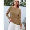 imageAUTOMET Spring Tops Womens Long Sleeve Shirts Workout Plus Size Tees Fall Outfits Clothes 202501coffee