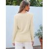 imageAUTOMET Spring Tops Womens Long Sleeve Shirts Workout Plus Size Tees Fall Outfits Clothes 202501cream
