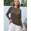 imageAUTOMET Spring Tops Womens Long Sleeve Shirts Workout Plus Size Tees Fall Outfits Clothes 202501darkcoffee