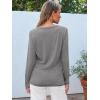 imageAUTOMET Spring Tops Womens Long Sleeve Shirts Workout Plus Size Tees Fall Outfits Clothes 202501grey