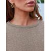 imageAUTOMET Spring Tops Womens Long Sleeve Shirts Workout Plus Size Tees Fall Outfits Clothes 202501khaki