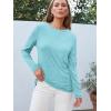 imageAUTOMET Spring Tops Womens Long Sleeve Shirts Workout Plus Size Tees Fall Outfits Clothes 202501lakegreen