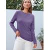 imageAUTOMET Spring Tops Womens Long Sleeve Shirts Workout Plus Size Tees Fall Outfits Clothes 202501lavenderpurple