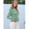 imageAUTOMET Spring Tops Womens Long Sleeve Shirts Workout Plus Size Tees Fall Outfits Clothes 202501lightgreen