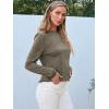 imageAUTOMET Spring Tops Womens Long Sleeve Shirts Workout Plus Size Tees Fall Outfits Clothes 202501olive