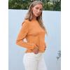imageAUTOMET Spring Tops Womens Long Sleeve Shirts Workout Plus Size Tees Fall Outfits Clothes 202501orange