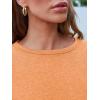 imageAUTOMET Spring Tops Womens Long Sleeve Shirts Workout Plus Size Tees Fall Outfits Clothes 202501orange