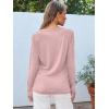 imageAUTOMET Spring Tops Womens Long Sleeve Shirts Workout Plus Size Tees Fall Outfits Clothes 202501pink