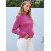 imageAUTOMET Spring Tops Womens Long Sleeve Shirts Workout Plus Size Tees Fall Outfits Clothes 202501rosered