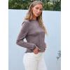imageAUTOMET Spring Tops Womens Long Sleeve Shirts Workout Plus Size Tees Fall Outfits Clothes 202501rosetaupe