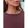 imageAUTOMET Spring Tops Womens Long Sleeve Shirts Workout Plus Size Tees Fall Outfits Clothes 202501wine Red