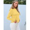 imageAUTOMET Spring Tops Womens Long Sleeve Shirts Workout Plus Size Tees Fall Outfits Clothes 202501yellow