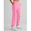 imageAUTOMET Womens Cinch Bottom Sweatpants Athletic Joggers Lounge Pants with PocketsLight Pink