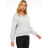 imageAUTOMET Womens Cropped Sweatshirts Pullover Fleece Crop Sweaters Fall Fashion Outfits Clothes 2025Grey