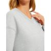 imageAUTOMET Womens Cropped Sweatshirts Pullover Fleece Crop Sweaters Fall Fashion Outfits Clothes 2025Grey