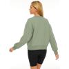 imageAUTOMET Womens Cropped Sweatshirts Pullover Fleece Crop Sweaters Fall Fashion Outfits Clothes 2025Light Green