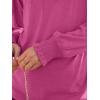 imageAUTOMET Womens Fall Fashion Long Sleeve Shirts Dressy Casual Pleated Basic Trendy Tops Winter Clothes 2025Hot Pink