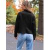 imageAUTOMET Womens Faux Leather Jackets Suede Fall Fashion 2025 Outfits Winter Clothes Open Front Cropped Coat OutwearBlack