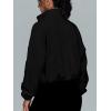 imageAUTOMET Womens Fleece Jackets Zip Up Oversized Sweatshirts Winter Clothes Long Sleeve Crop Sherpa Fall Outfits FashionBlack