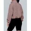 imageAUTOMET Womens Fleece Jackets Zip Up Oversized Sweatshirts Winter Clothes Long Sleeve Crop Sherpa Fall Outfits FashionCoffeegrey