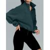 imageAUTOMET Womens Fleece Jackets Zip Up Oversized Sweatshirts Winter Clothes Long Sleeve Crop Sherpa Fall Outfits FashionGreen
