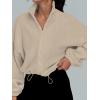 imageAUTOMET Womens Fleece Jackets Zip Up Oversized Sweatshirts Winter Clothes Long Sleeve Crop Sherpa Fall Outfits FashionKhaki