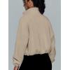 imageAUTOMET Womens Fleece Jackets Zip Up Oversized Sweatshirts Winter Clothes Long Sleeve Crop Sherpa Fall Outfits FashionKhaki