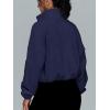 imageAUTOMET Womens Fleece Jackets Zip Up Oversized Sweatshirts Winter Clothes Long Sleeve Crop Sherpa Fall Outfits FashionNavy