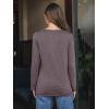 imageAUTOMET Womens Long Sleeve Shirts Pleated Crew Neck Casual Fall Fashion Tops Loose Fit Lightweight Girls Outfits ClothesTaupe