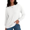 imageAUTOMET Business Casual Long Sleeve Shirts Tops Womens Trendy Dressy Blouses Cute Work Loose Fit Tee Tshirts 2024 Fall Fashion Clothes Ladies Tunic Clothes Outfit Clothing White