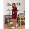 imageAUTOMET Womens 2 Piece Sets Summer Outfits 2025 Two Piece Lounge Set Matching Clothing Oversized Tshirts Biker Short FashionWinered