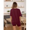 imageAUTOMET Womens 2 Piece Sets Summer Outfits 2025 Two Piece Lounge Set Matching Clothing Oversized Tshirts Biker Short FashionWinered