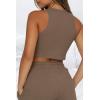 imageAUTOMET Womens 2 Piece Shorts Lounge Sets Two Piece Summer Workout Outfits Beach Vacation Trendy 2025 ClothesCoffee