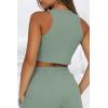 imageAUTOMET Womens 2 Piece Shorts Lounge Sets Two Piece Summer Workout Outfits Beach Vacation Trendy 2025 ClothesGreen