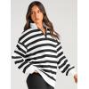 imageAUTOMET Womens Half Zip Oversized Sweatshirts Quarter Pullover Hoodies Long Sleeve Sweaters Fall Outfits Winter ClothesBlackwhite