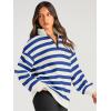 imageAUTOMET Womens Half Zip Oversized Sweatshirts Quarter Pullover Hoodies Long Sleeve Sweaters Fall Outfits Winter ClothesBlueapricot