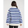 imageAUTOMET Womens Half Zip Oversized Sweatshirts Quarter Pullover Hoodies Long Sleeve Sweaters Fall Outfits Winter ClothesBlueapricot
