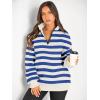 imageAUTOMET Womens Half Zip Oversized Sweatshirts Quarter Pullover Hoodies Long Sleeve Sweaters Fall Outfits Winter ClothesBlueapricot