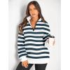 imageAUTOMET Womens Half Zip Oversized Sweatshirts Quarter Pullover Hoodies Long Sleeve Sweaters Fall Outfits Winter ClothesBluewhite
