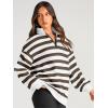 imageAUTOMET Womens Half Zip Oversized Sweatshirts Quarter Pullover Hoodies Long Sleeve Sweaters Fall Outfits Winter ClothesCoffeewhite
