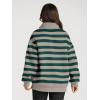 imageAUTOMET Womens Half Zip Oversized Sweatshirts Quarter Pullover Hoodies Long Sleeve Sweaters Fall Outfits Winter ClothesGreenkhaki