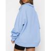 imageAUTOMET Womens Half Zip Oversized Sweatshirts Quarter Pullover Hoodies Long Sleeve Sweaters Fall Outfits Winter ClothesLightblue