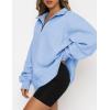 imageAUTOMET Womens Half Zip Oversized Sweatshirts Quarter Pullover Hoodies Long Sleeve Sweaters Fall Outfits Winter ClothesLightblue