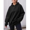 imageAUTOMET Womens Oversized Hoodies Fleece Sweatshirts Hooded Pullover 2025 Fashion Fall Clothes Trendy Outfits Winter SweaterBlack