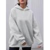 imageAUTOMET Womens Oversized Hoodies Fleece Sweatshirts Hooded Pullover 2025 Fashion Fall Clothes Trendy Outfits Winter SweaterGrey